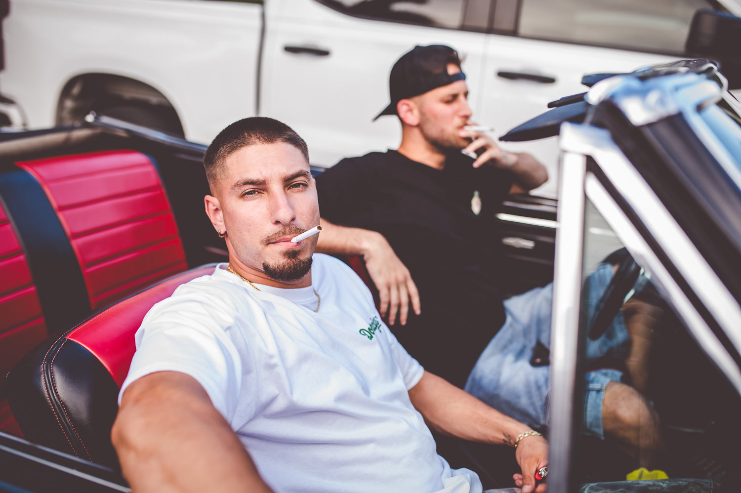 Vice Never Dies luxury streetwear tee by independent brand Doorcigs — bold retro graphic design.