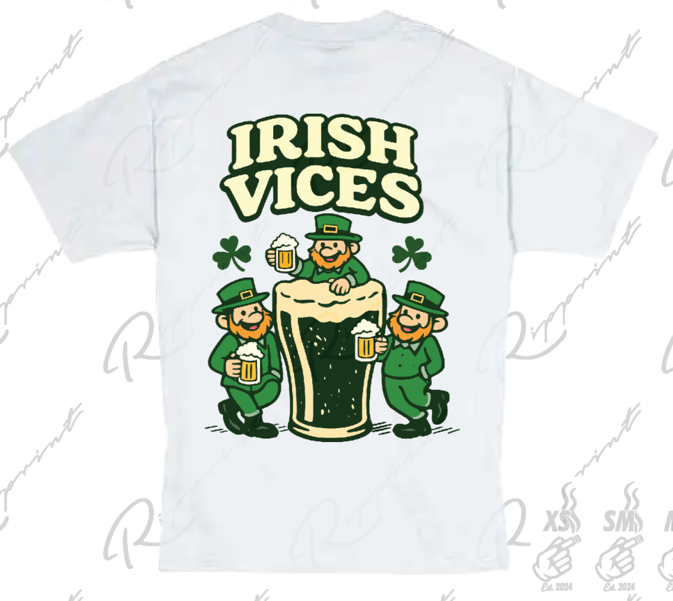 PRE-ORDER irish vices