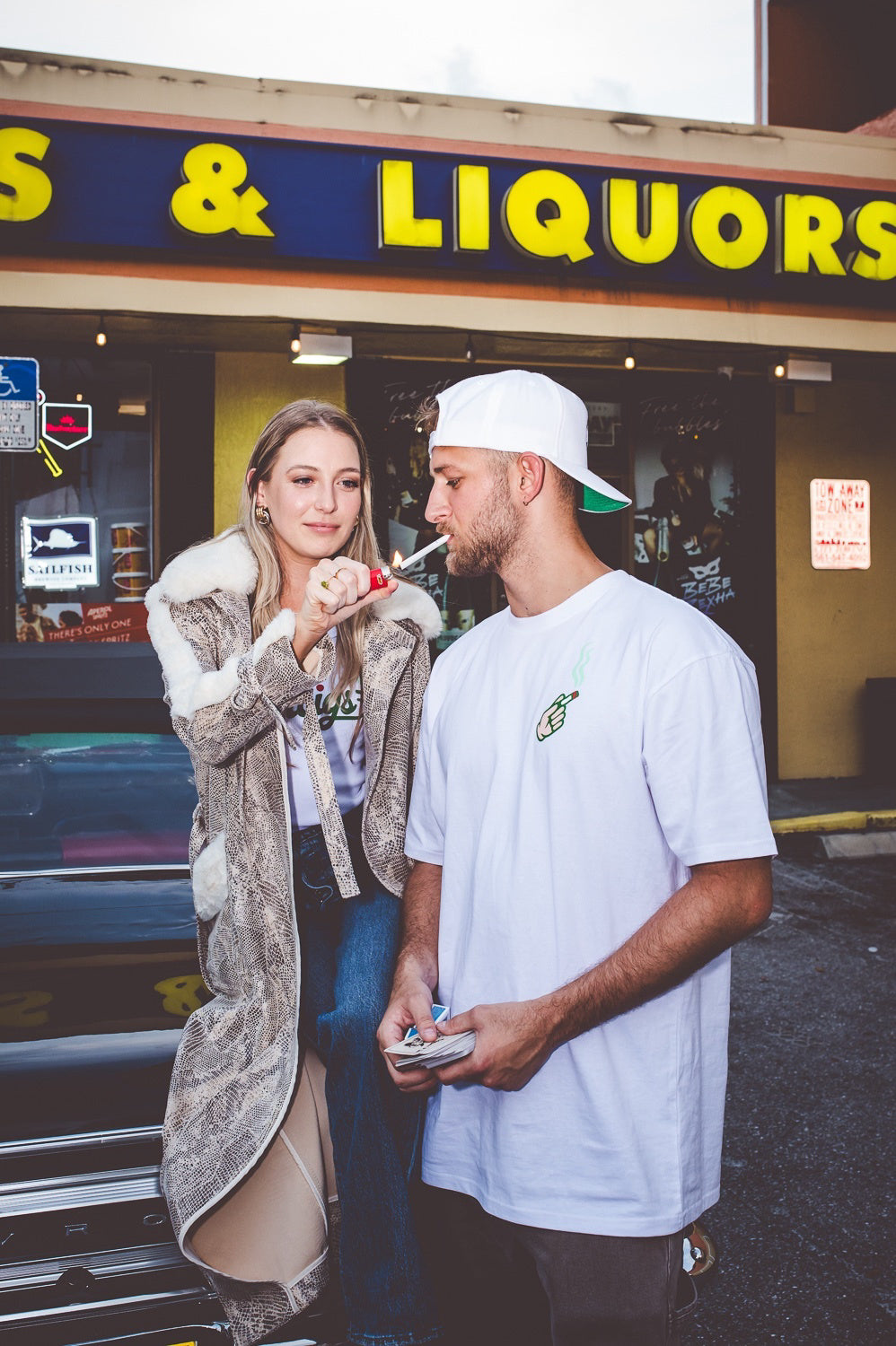 Men’s and women’s outfits from independent brand Doorcigs — small-batch luxury streetwear made for everyday wear.