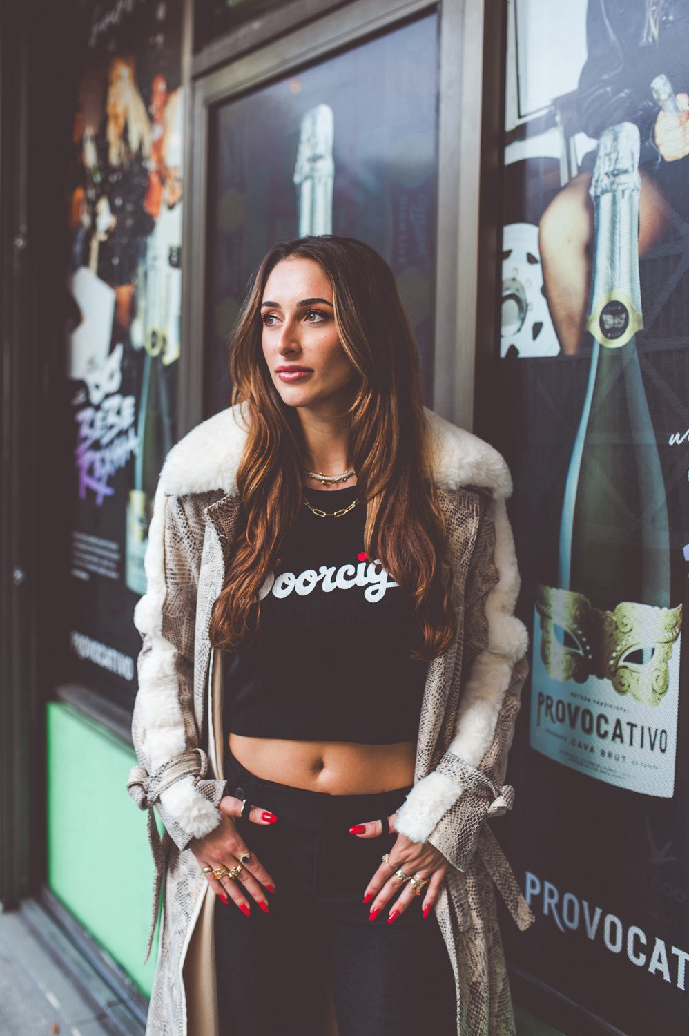 Smoke Show women’s crop tank by Doorcigs — independent streetwear made for movement.